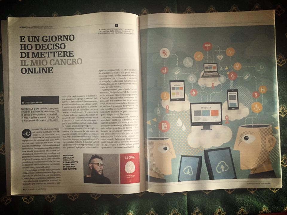 La Cura su il Venerdì di Repubblica